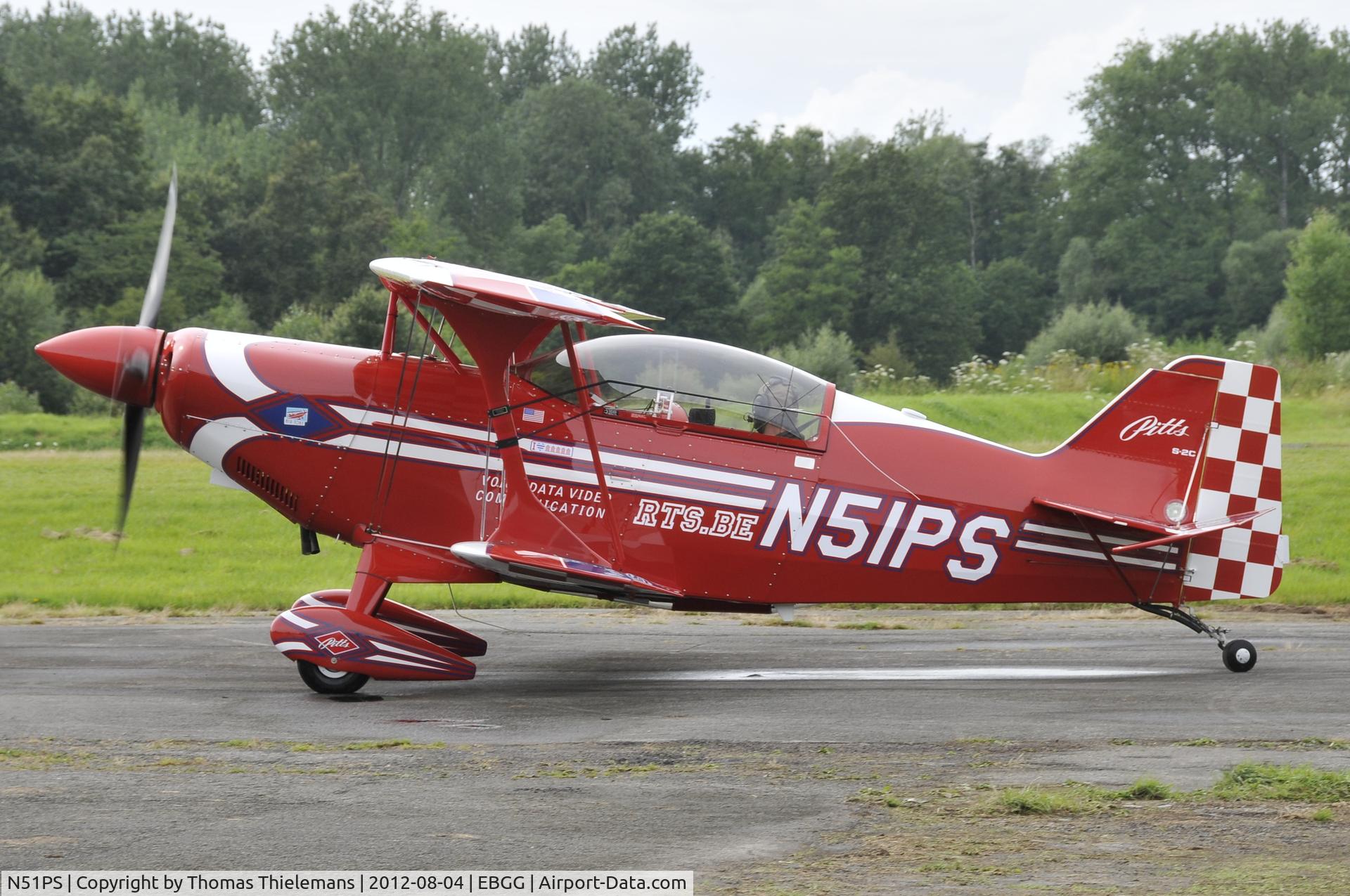N51PS, 2008 Aviat Pitts S-2C Special C/N 6087, Opendeurdag VZP 2012