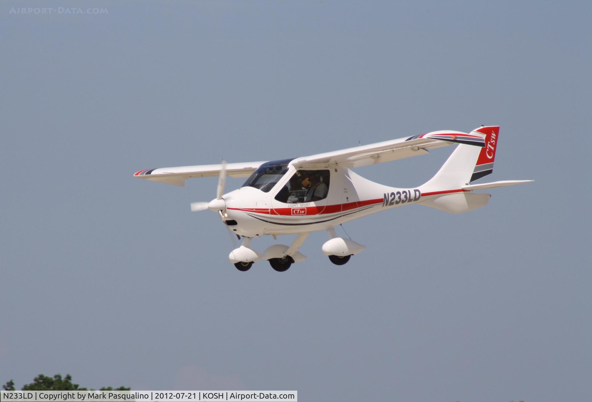 N233LD, 2007 Flight Design CTSW C/N 07-01-10, Flight Design Gmbh CTSW