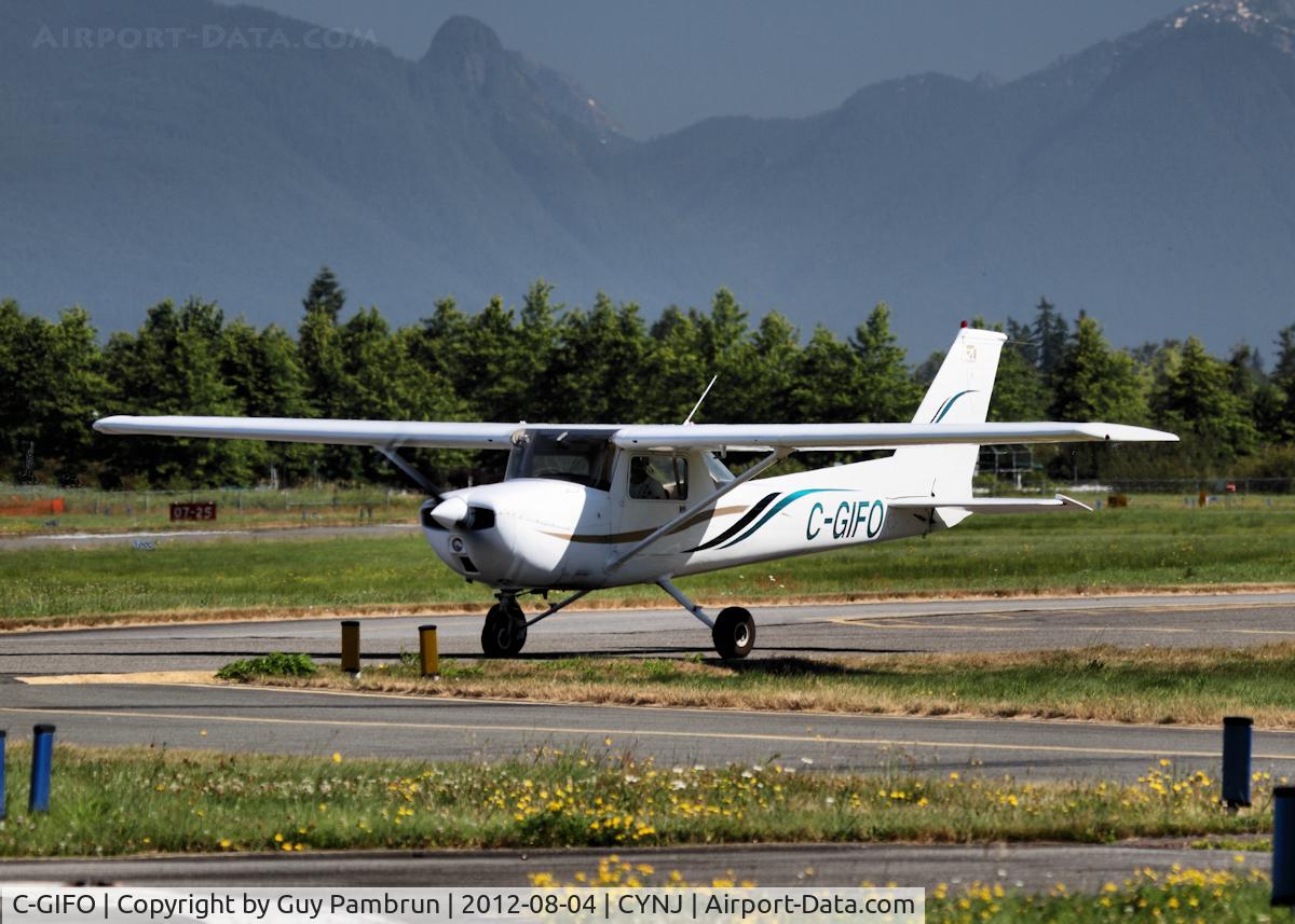 C-GIFO, 1976 Cessna 150M C/N 15078487, Warming up