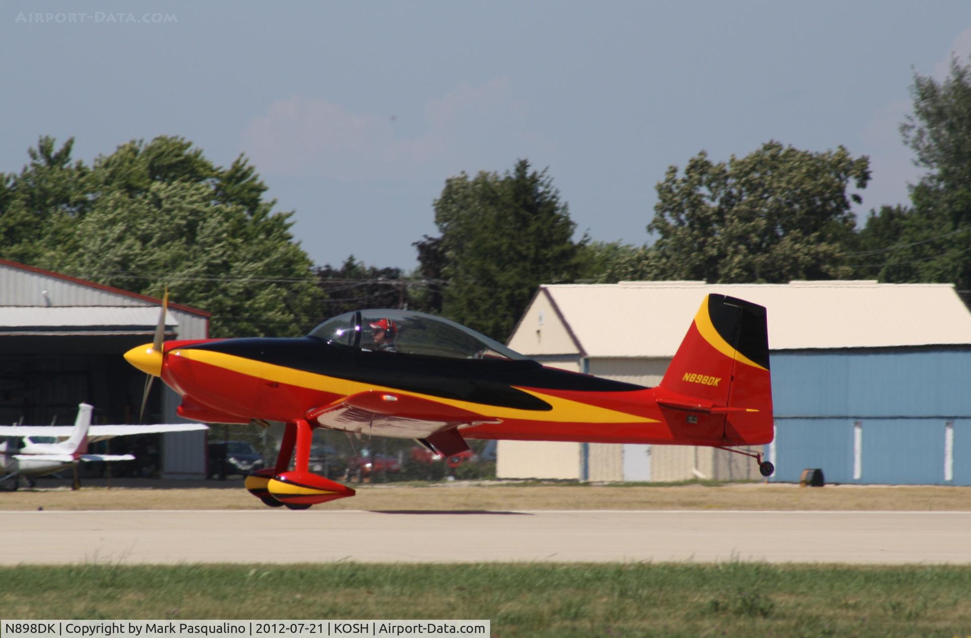 N898DK, 2005 Vans RV-8 C/N 80898, Vans RV-8