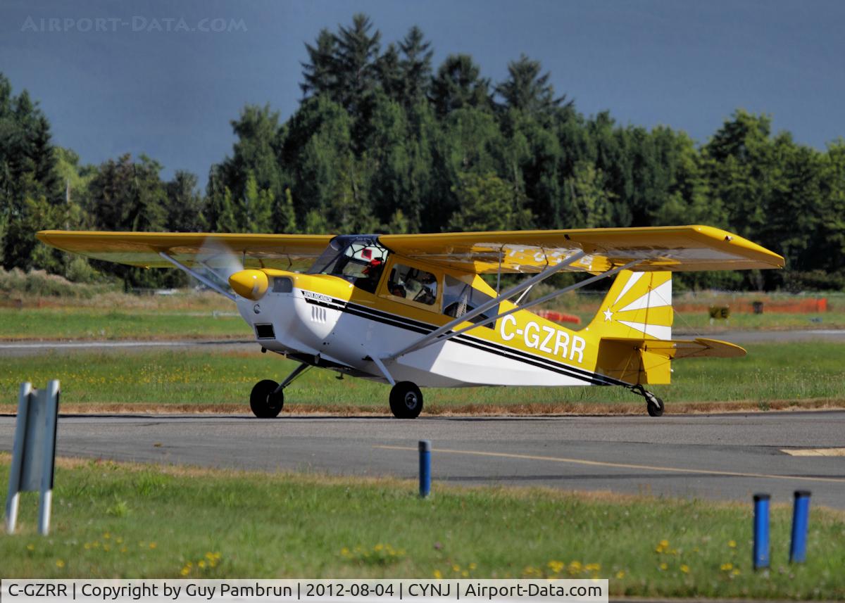 C-GZRR, 2003 Bellanca 8KCAB Super Decathlon C/N 928-2003, Warming up