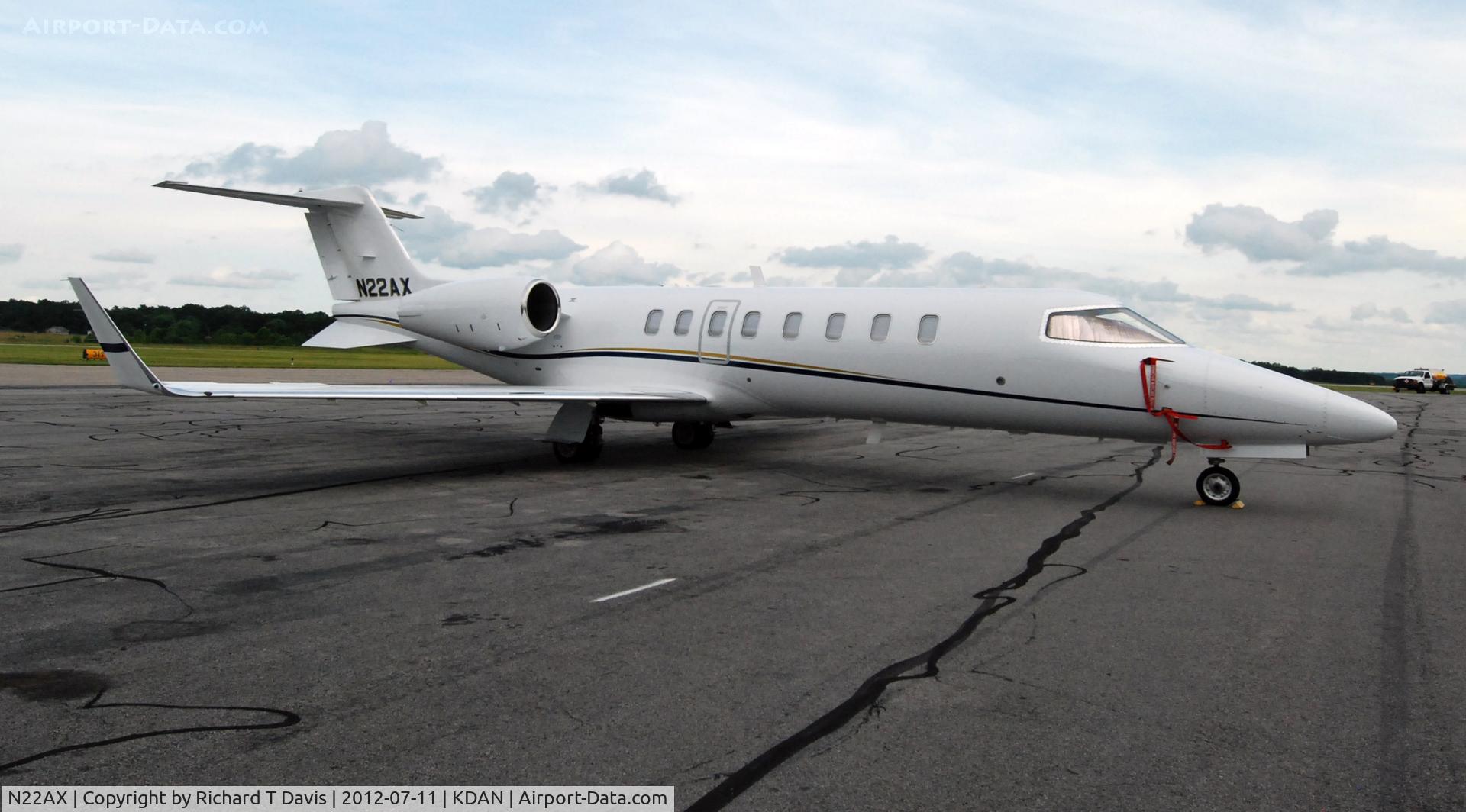 N22AX, 2000 Learjet 45 C/N 101, 2000 Lear 45 in Danville Va.