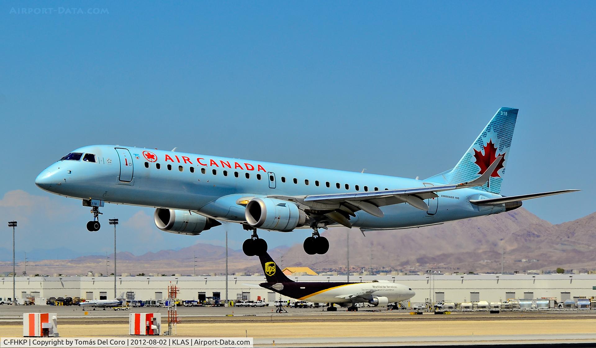 C-FHKP, 2006 Embraer 190AR (ERJ-190-100IGW) C/N 19000055, C-FHKP Air Canada 2006 Embraer ERJ 190-100 IGW C/N 19000055

Las Vegas - McCarran International (LAS / KLAS)
USA - Nevada, August 02, 2012
Photo: Tomás Del Coro