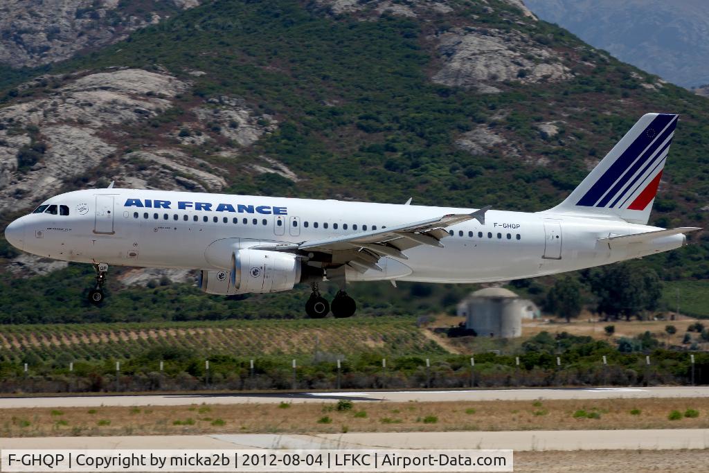 F-GHQP, 1992 Airbus A320-211 C/N 337, Landing, Scrap now