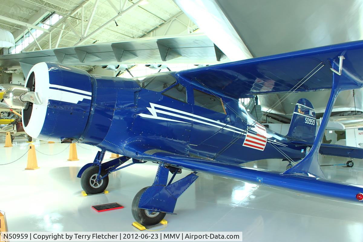 N50959, 1939 Beech D-17A C/N 305, ex 42-49071 At Evergreen Air and Space Museum , McMinnville , Oregon , USA
