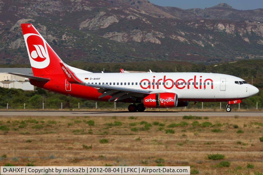 D-AHXF, 2007 Boeing 737-7K5 C/N 35136, Landing in 18 from Oslo