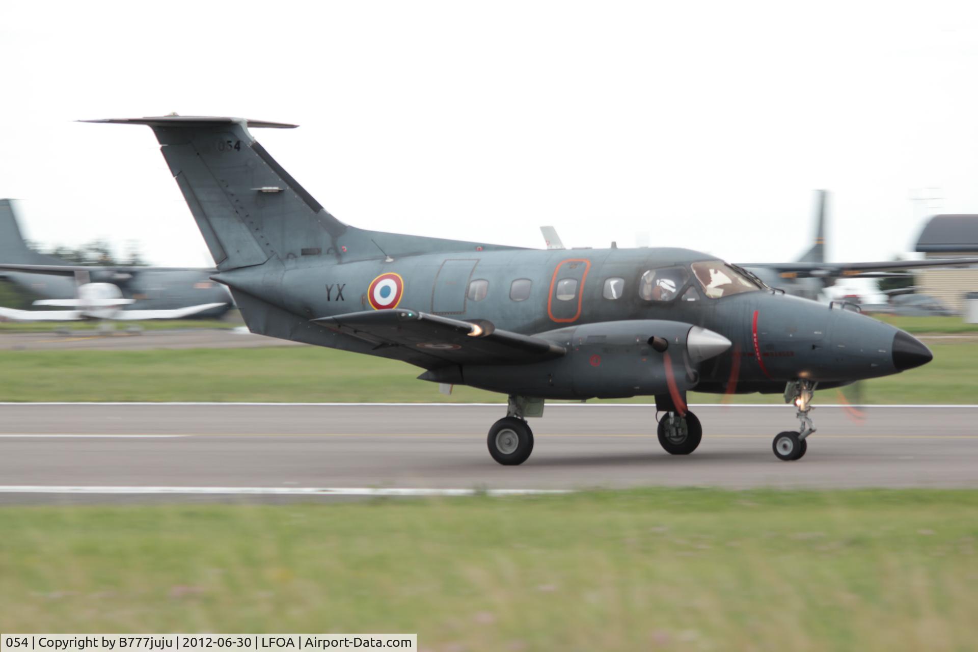 054, 1982 Embraer EMB-121AA Xingu C/N 121054, at Avord Airshow 2012