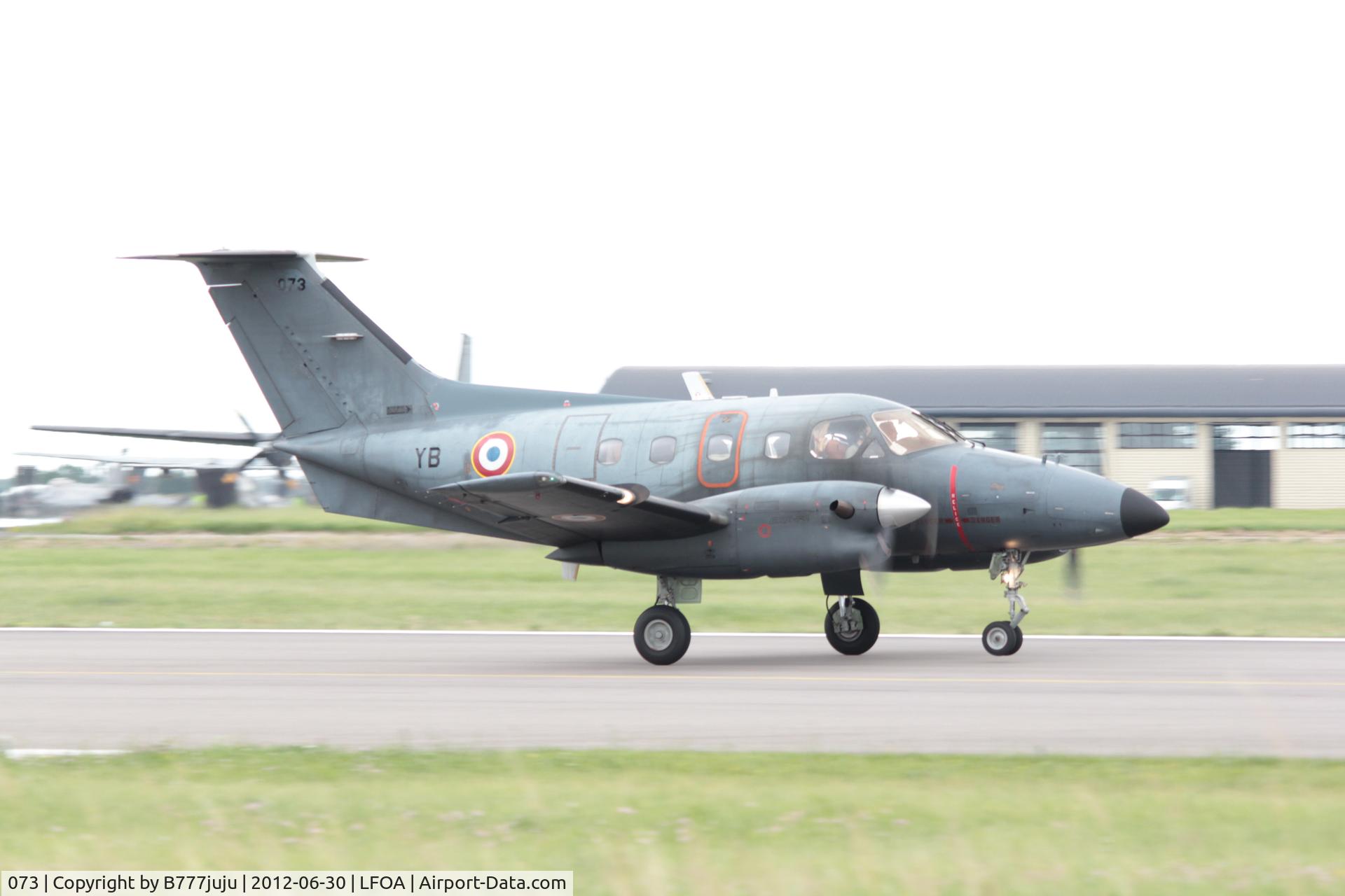 073, Embraer EMB-121AA Xingu C/N 121073, at Avord Airshow 2012
