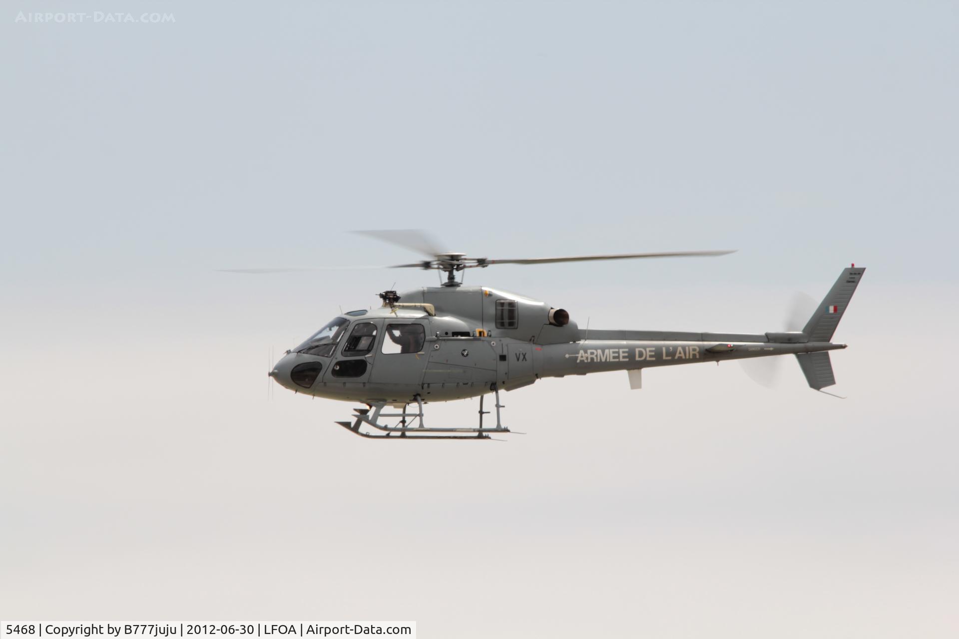 5468, Aérospatiale AS-555AN Fennec C/N 5468, at Avord Airshow 2012