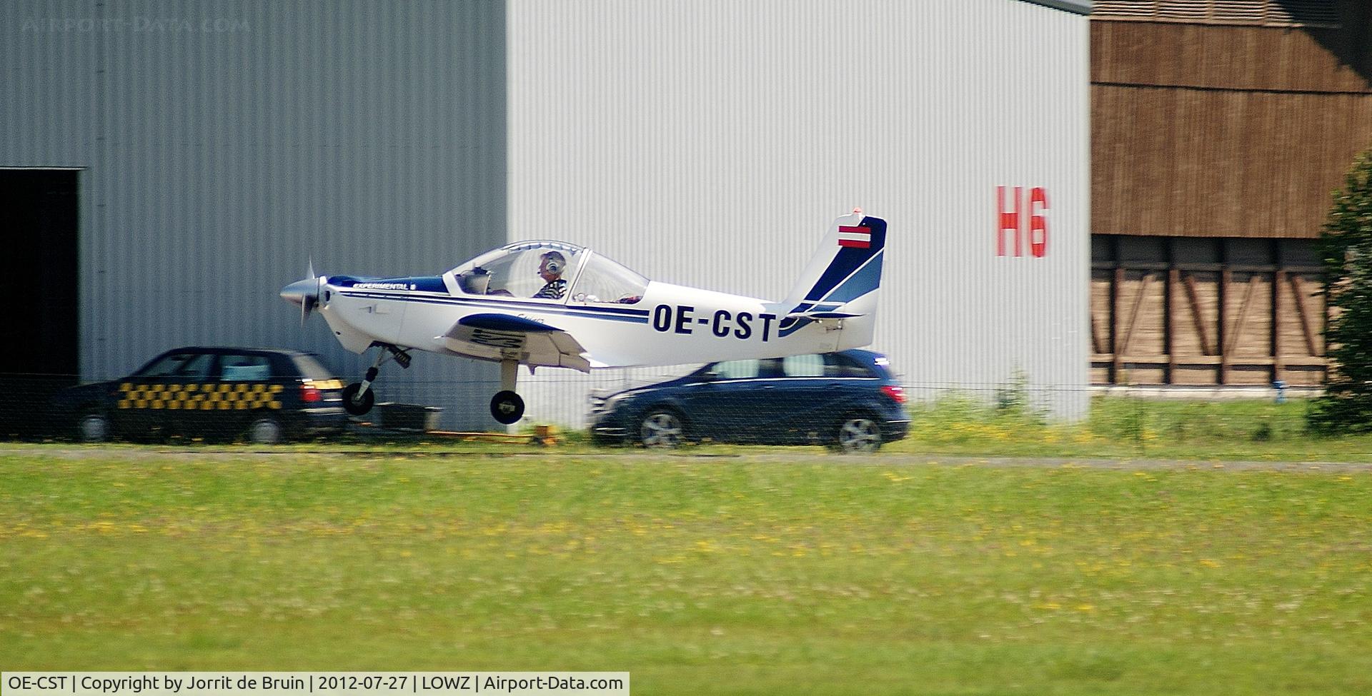 OE-CST, 1994 Brandli BX-2 Cherry C/N 125, Almost a touchdown for the next touch and go.
