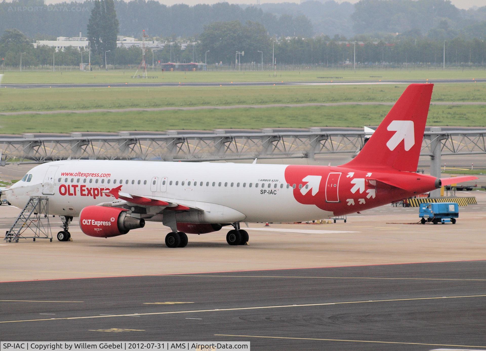 SP-IAC, 1999 Airbus A320-214 C/N 973, Parking on Schiphol Airport