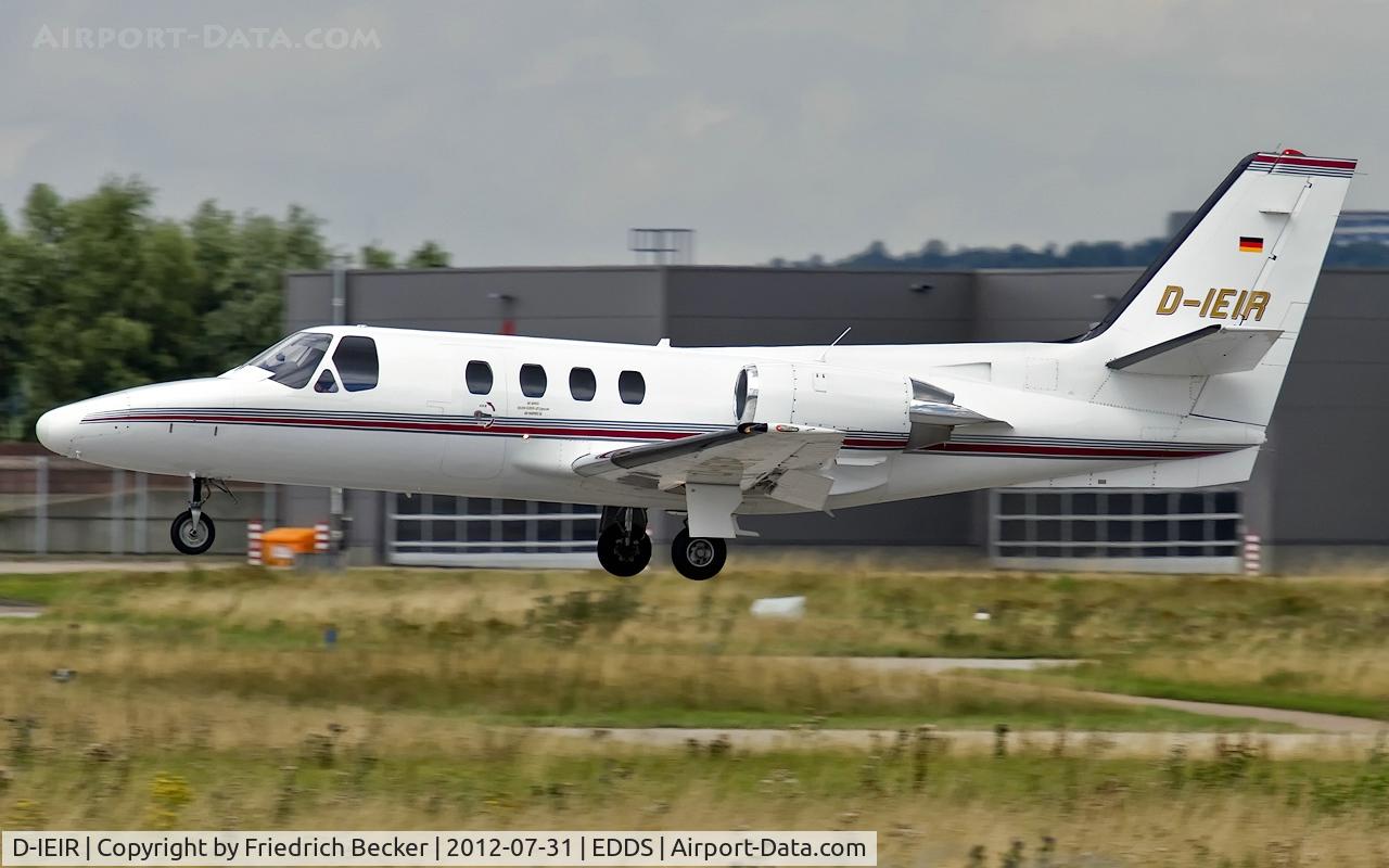 D-IEIR, 1983 Cessna 501 Citation I/SP C/N 501-0259, departure from Stuttgart