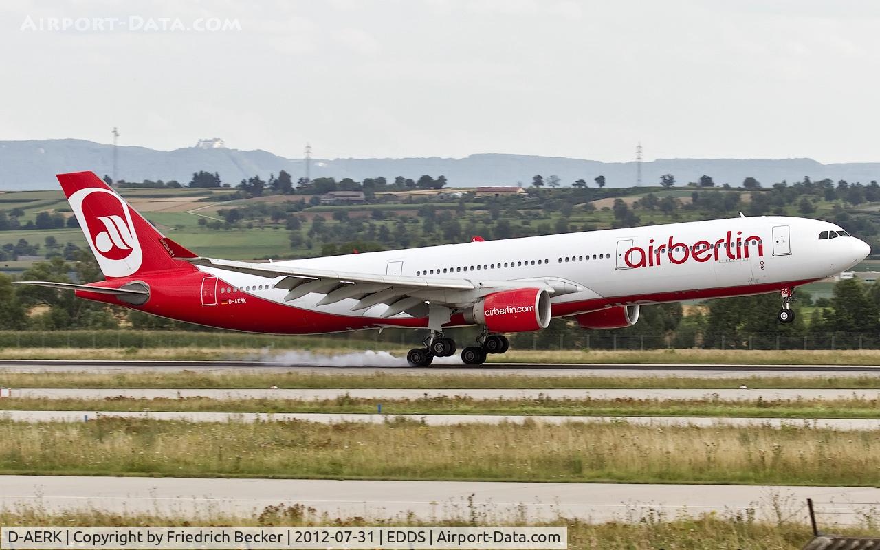 D-AERK, 1996 Airbus A330-322 C/N 120, touchdown