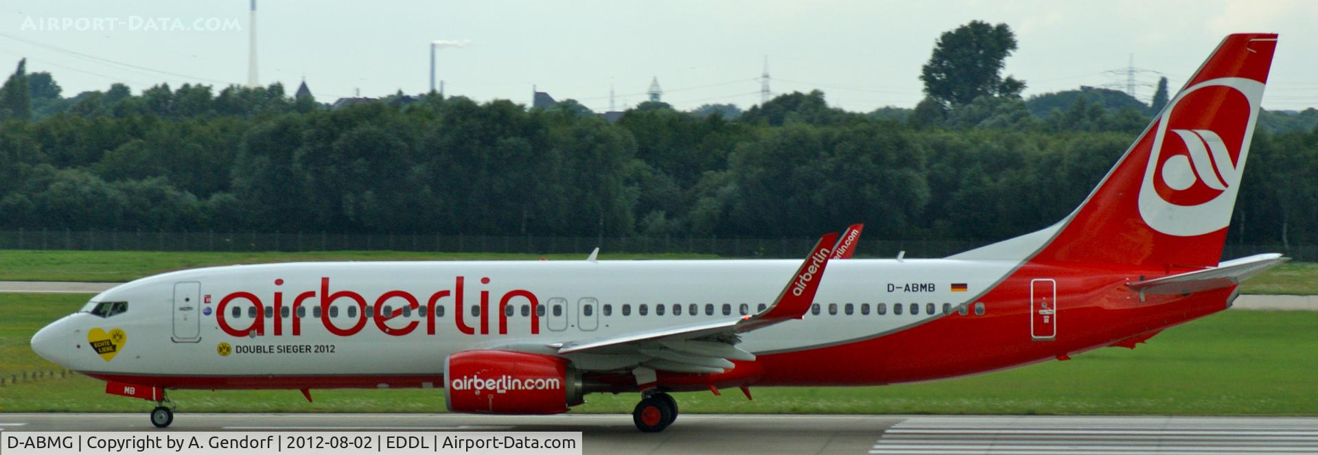 D-ABMG, 2011 Boeing 737-86J C/N 37768, Air Berlin (
