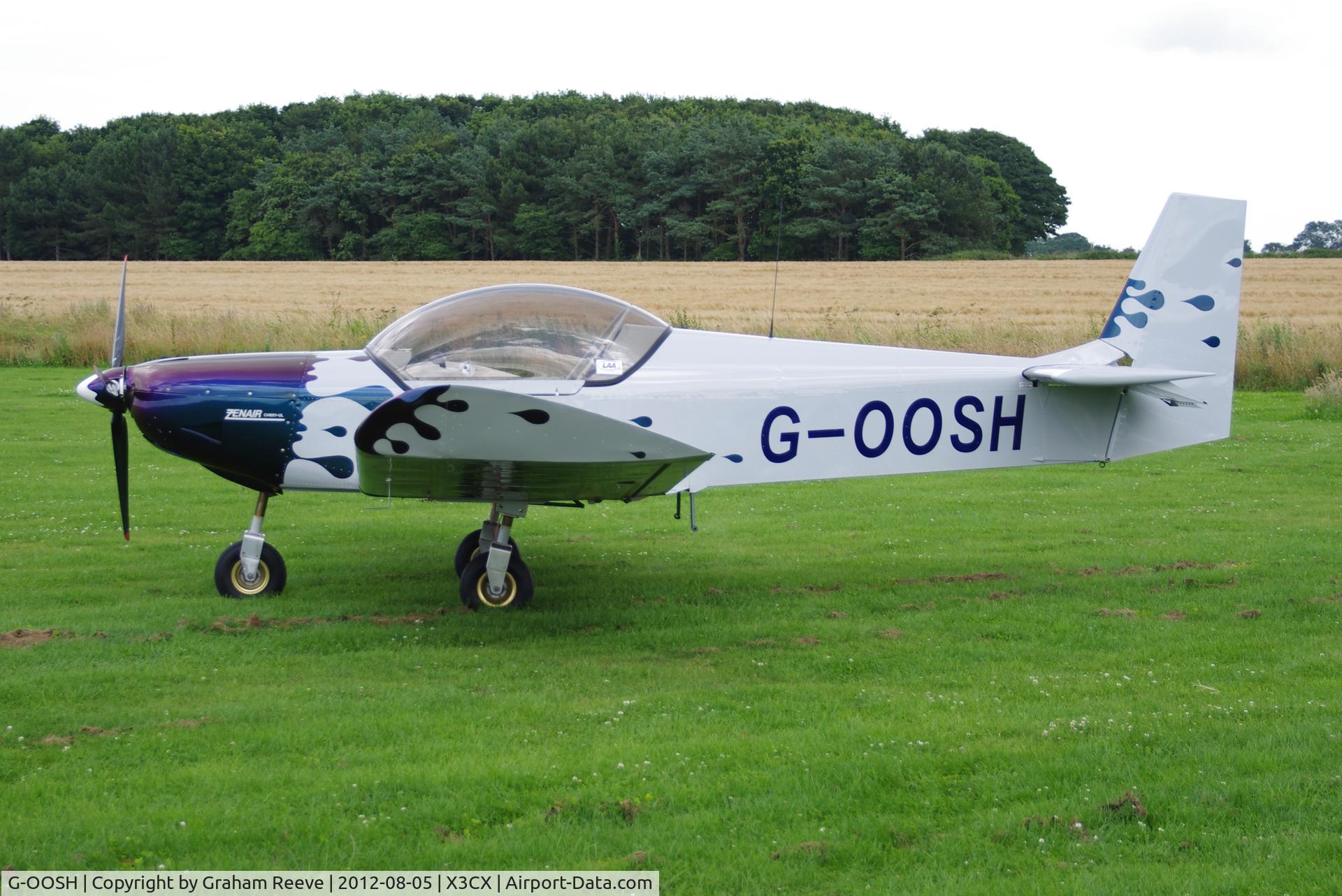 G-OOSH, 2006 Zenair CH-601UL Zodiac C/N PFA 162A-14022, Parked at Northrepps.