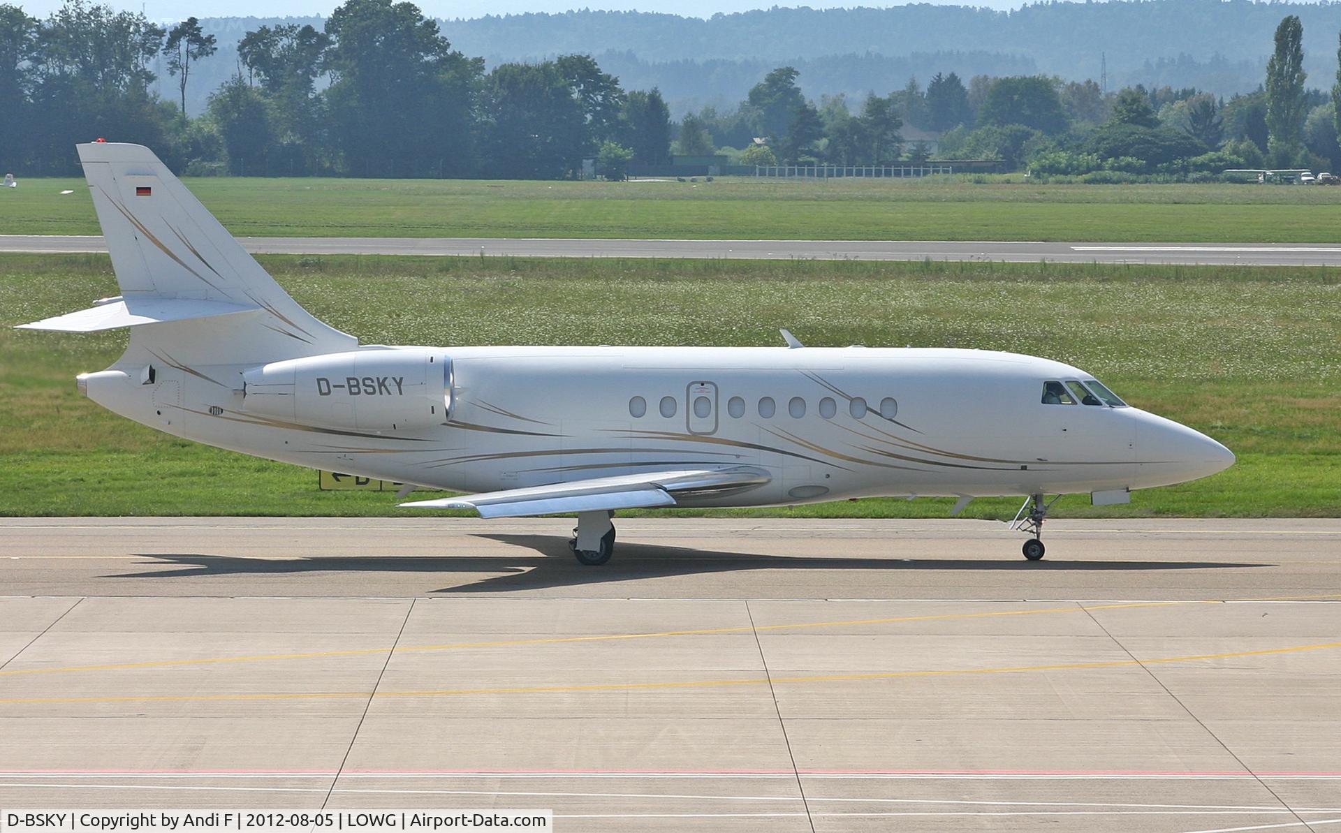 D-BSKY, 2006 Dassault Falcon 2000 C/N 226, Aerojet Holding Dassault Falcon 2000