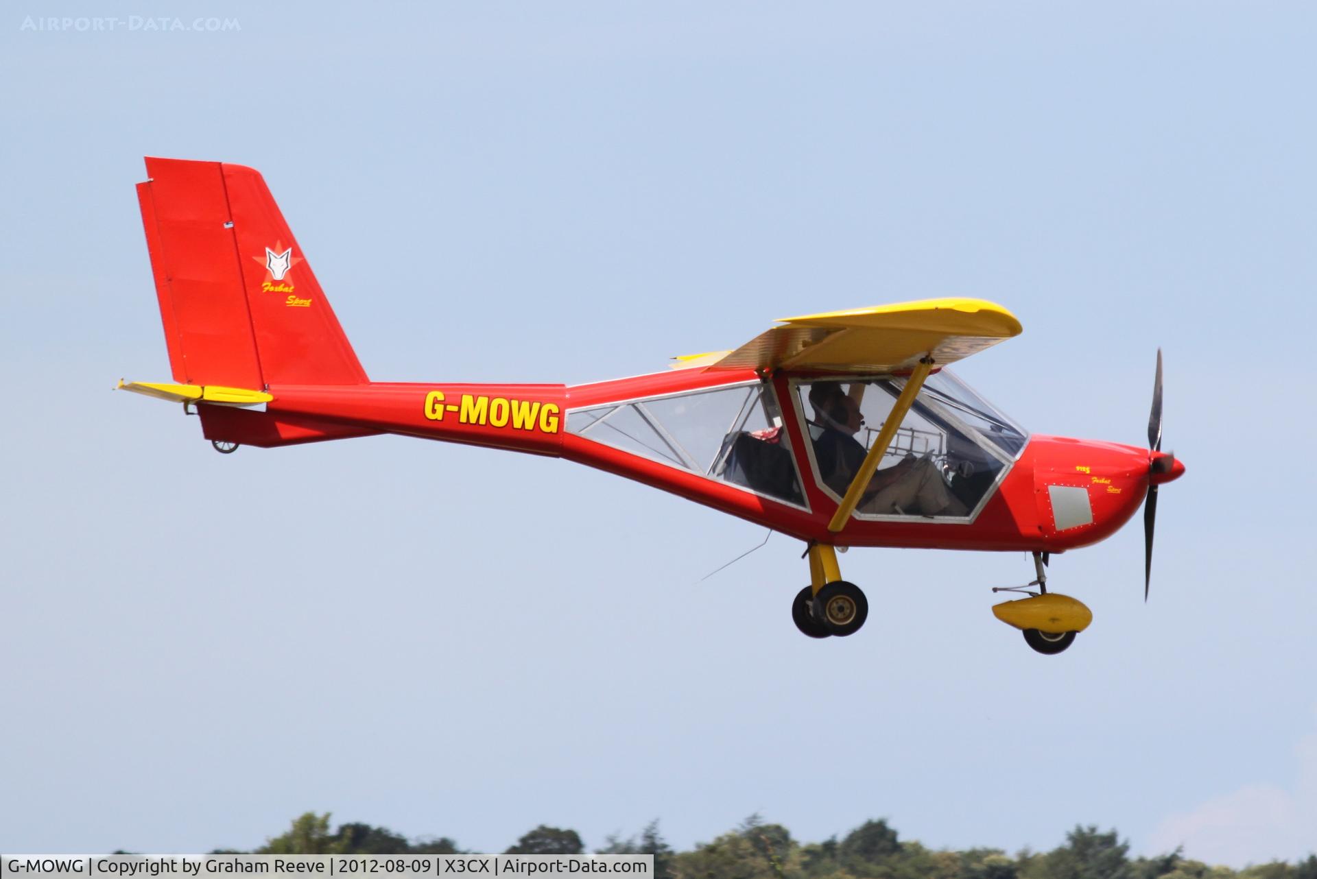 G-MOWG, 2006 Aeroprakt A-22L Foxbat C/N PFA 317A-14545, About to land.