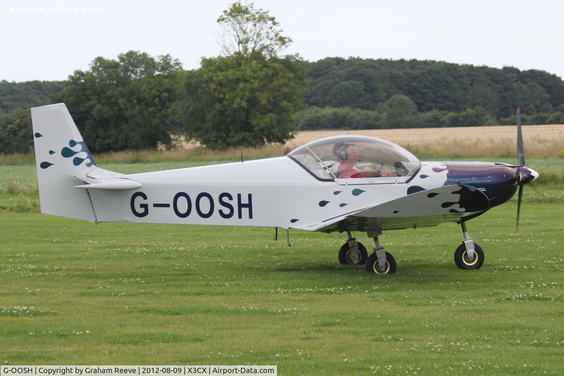 G-OOSH, 2006 Zenair CH-601UL Zodiac C/N PFA 162A-14022, Just landed.