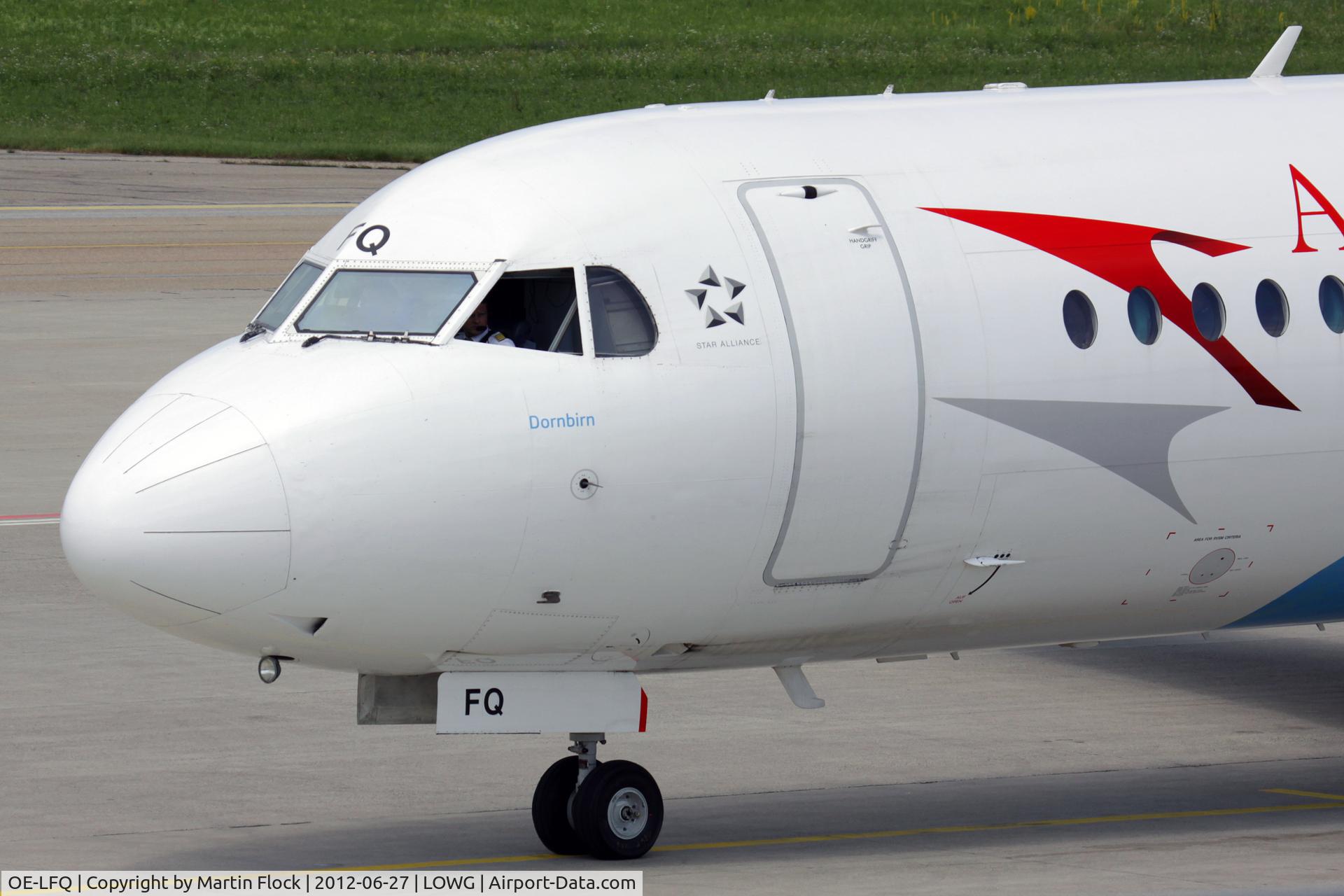 OE-LFQ, 1996 Fokker 70 (F-28-0070) C/N 11568, .....