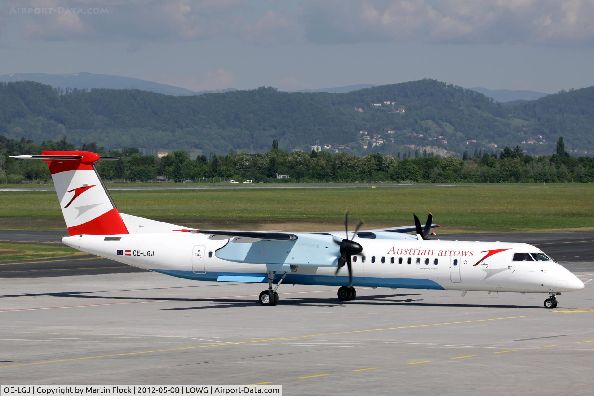 OE-LGJ, 2005 De Havilland Canada DHC-8-402Q Dash 8 C/N 4104, .....