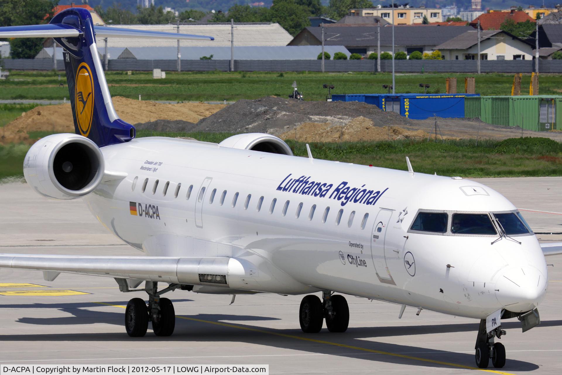 D-ACPA, 2001 Canadair CRJ-701ER (CL-600-2C10) Regional Jet C/N 10012, .....