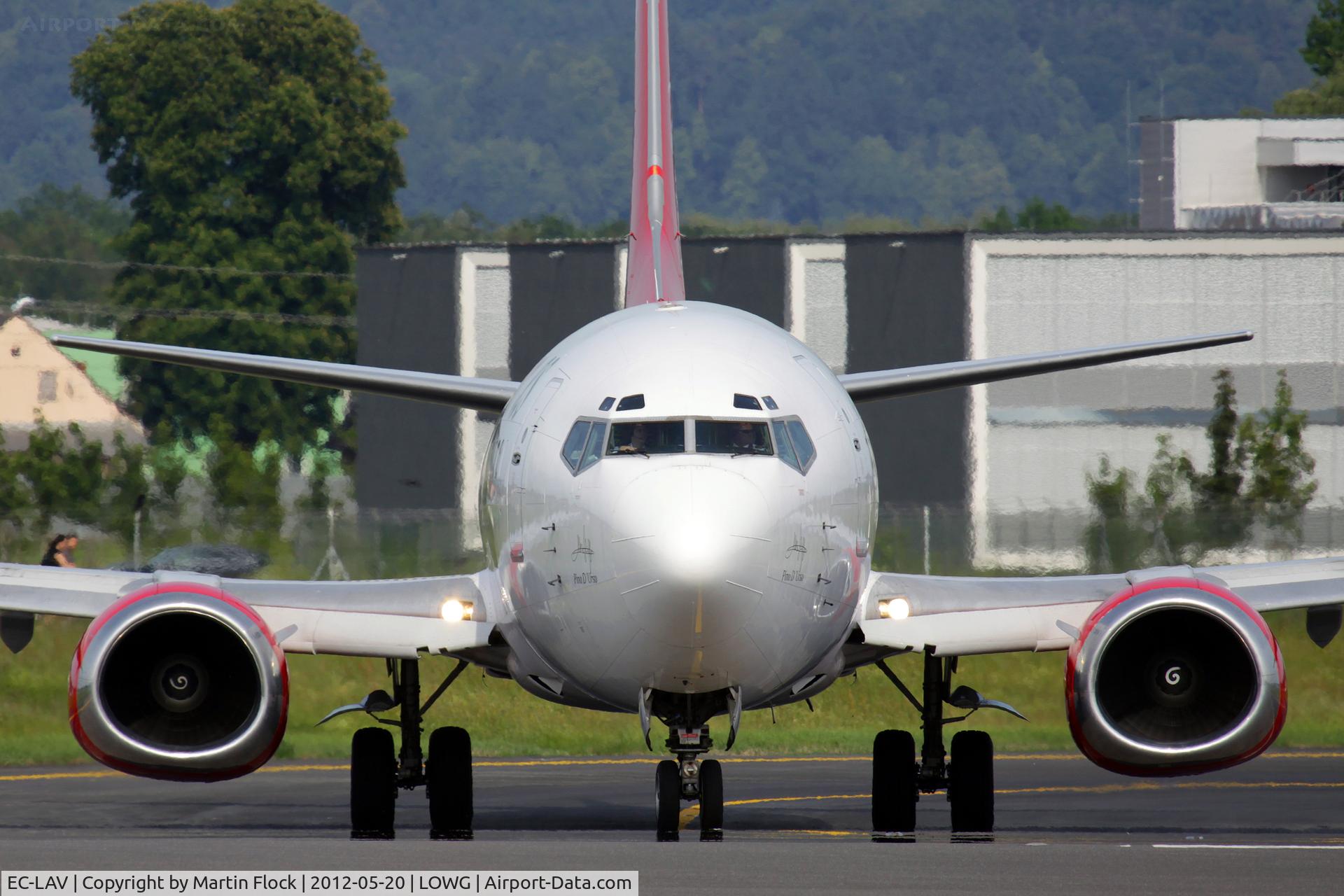 EC-LAV, 1989 Boeing 737-408 C/N 24352, .....