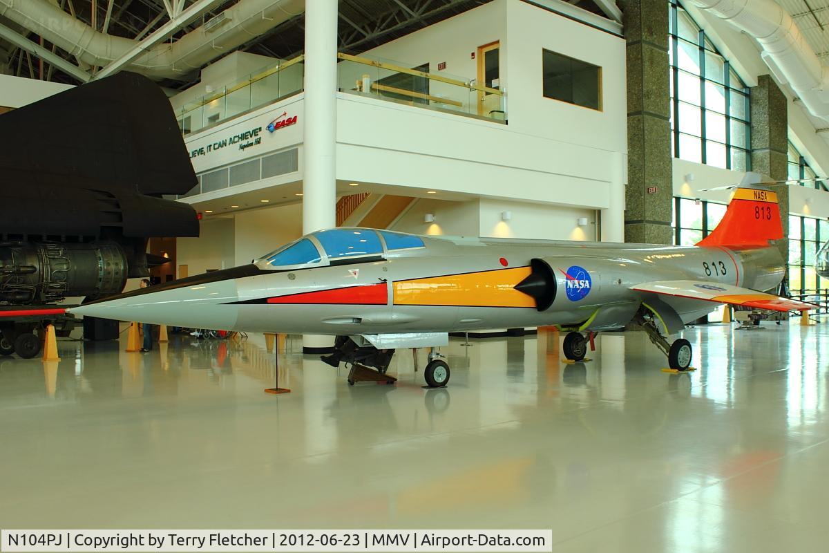 N104PJ, Lockheed F-104G Starfighter C/N FX84, At Evergreen Air & Space Museum