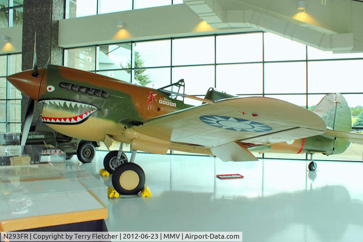N293FR, 1944 Curtiss P-40K Warhawk C/N 2133, At Evergreen Air & Space Museum