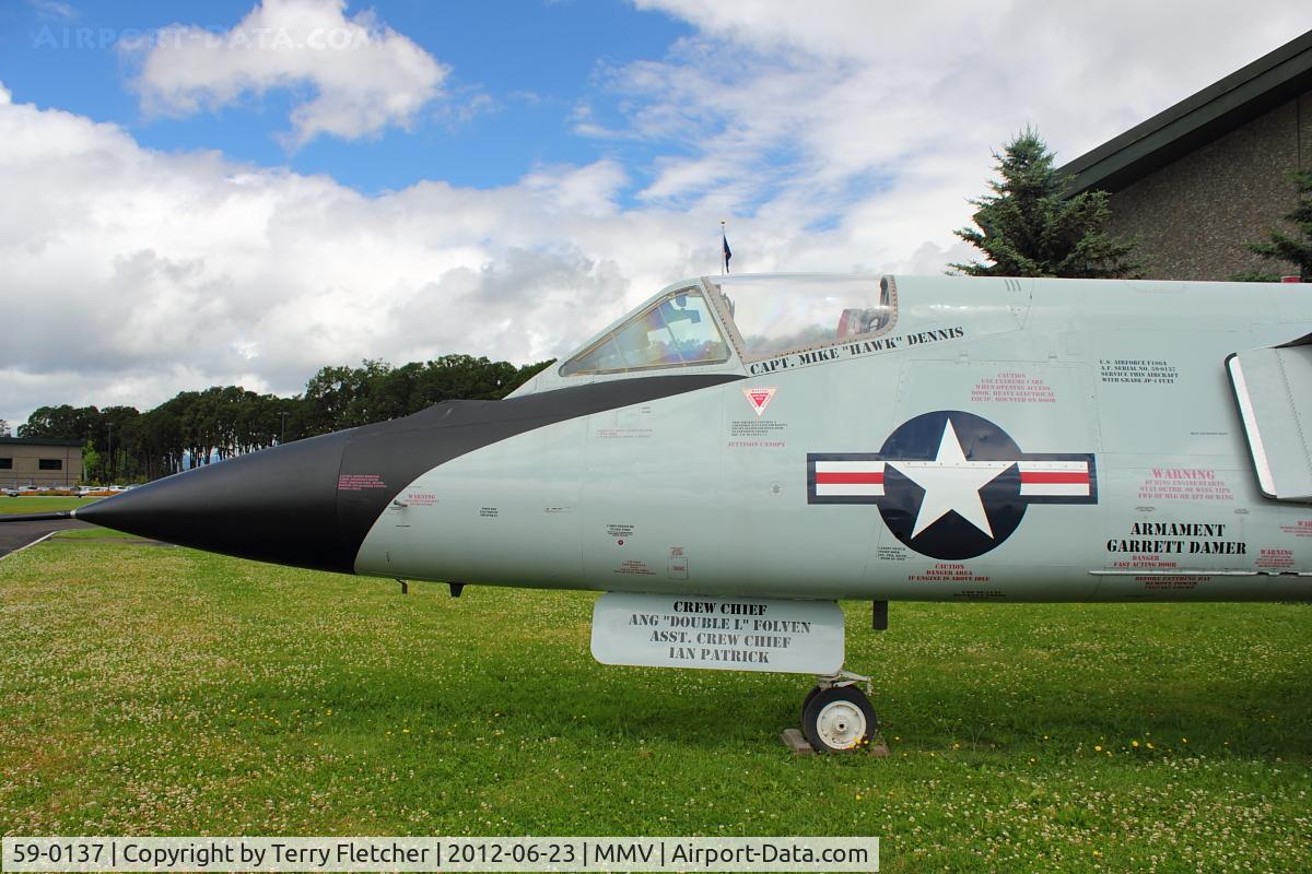 59-0137, 1959 Convair F-106A Delta Dart C/N 8-31-26, At Evergreen Air & Space Museum
