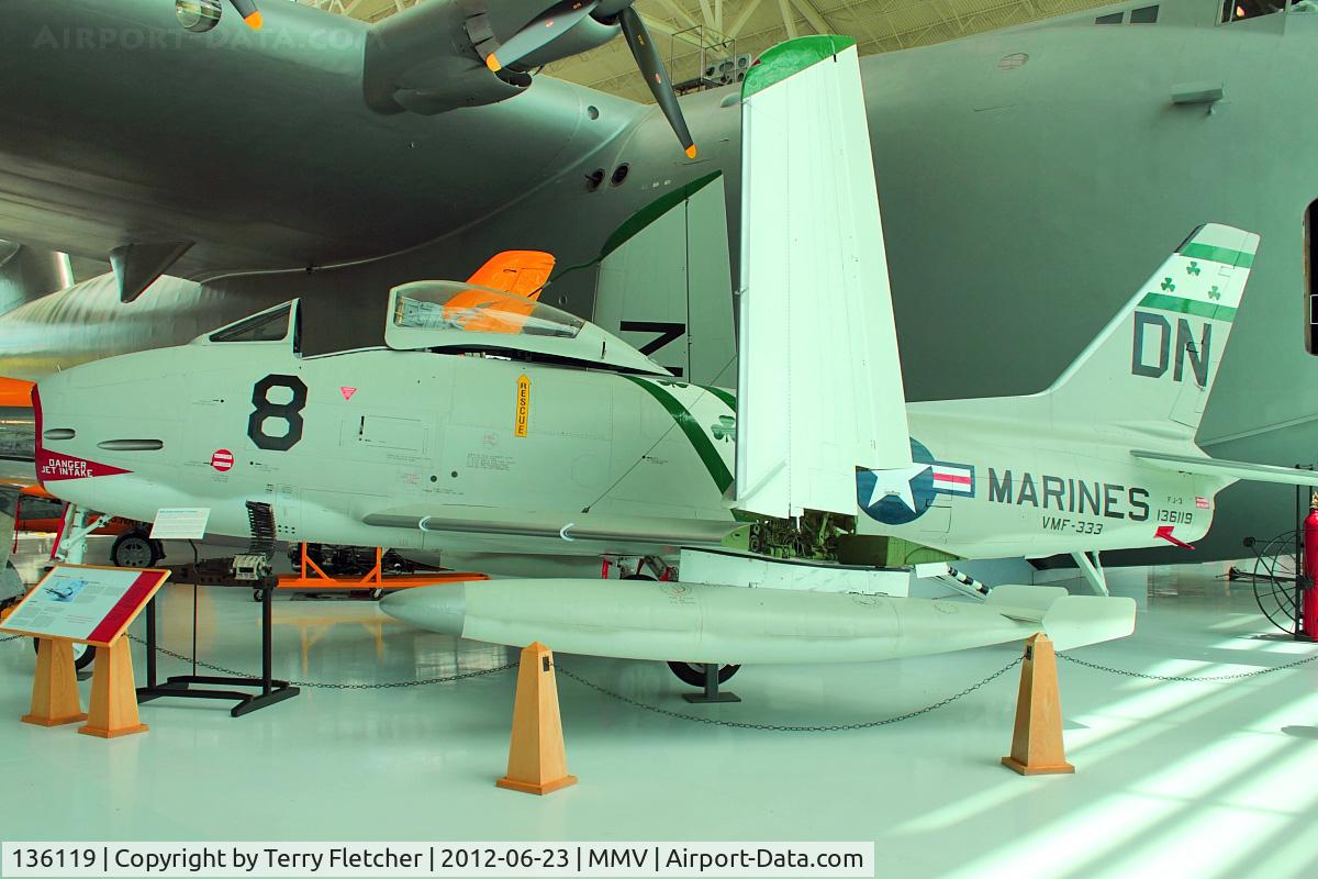 136119, North American F-1C Fury C/N 194-346, At Evergreen Air & Space Museum