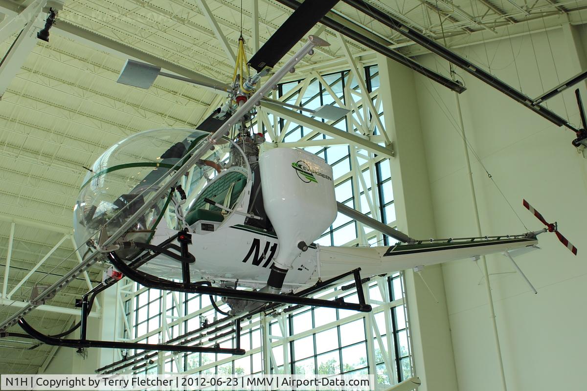N1H, 1961 Hiller UH-12E C/N 2100, At Evergreen Air & Space Museum