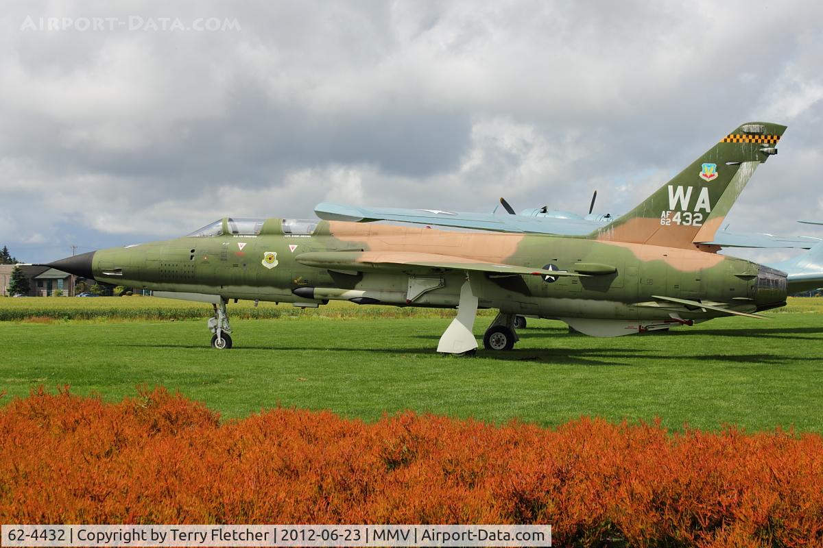 62-4432, 1962 Republic F-105G Thunderchief C/N F21, At Evergreen Air & Space Museum