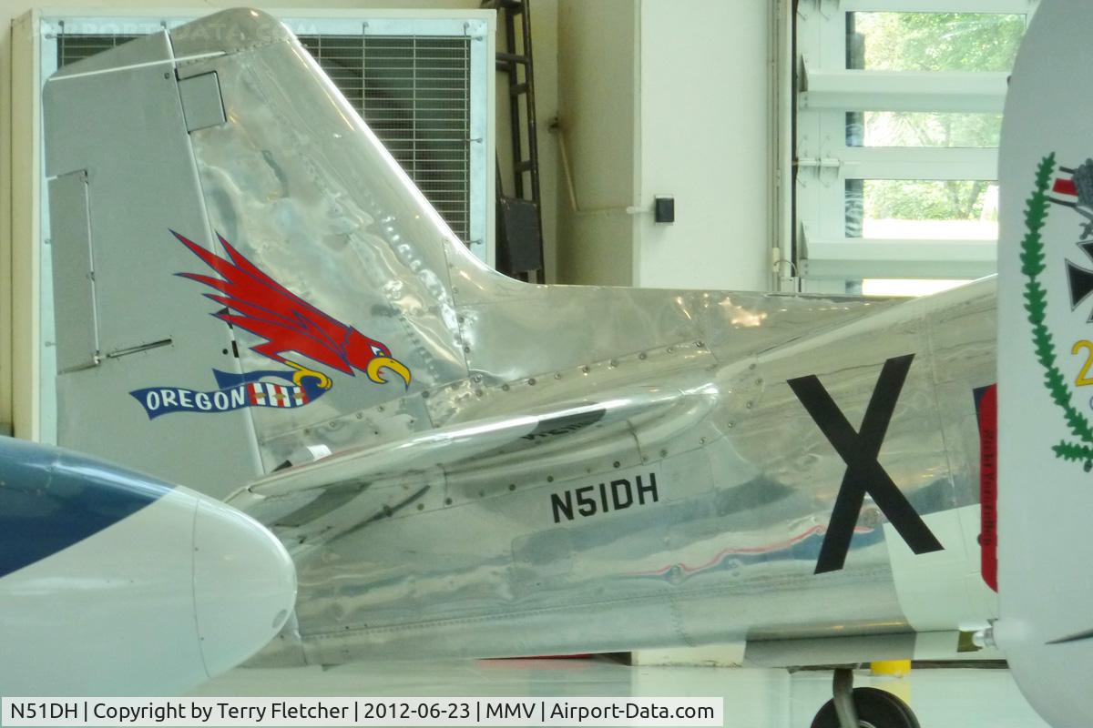 N51DH, 1944 North American P-51D Mustang C/N 122-31302, At Evergreen Air & Space Museum