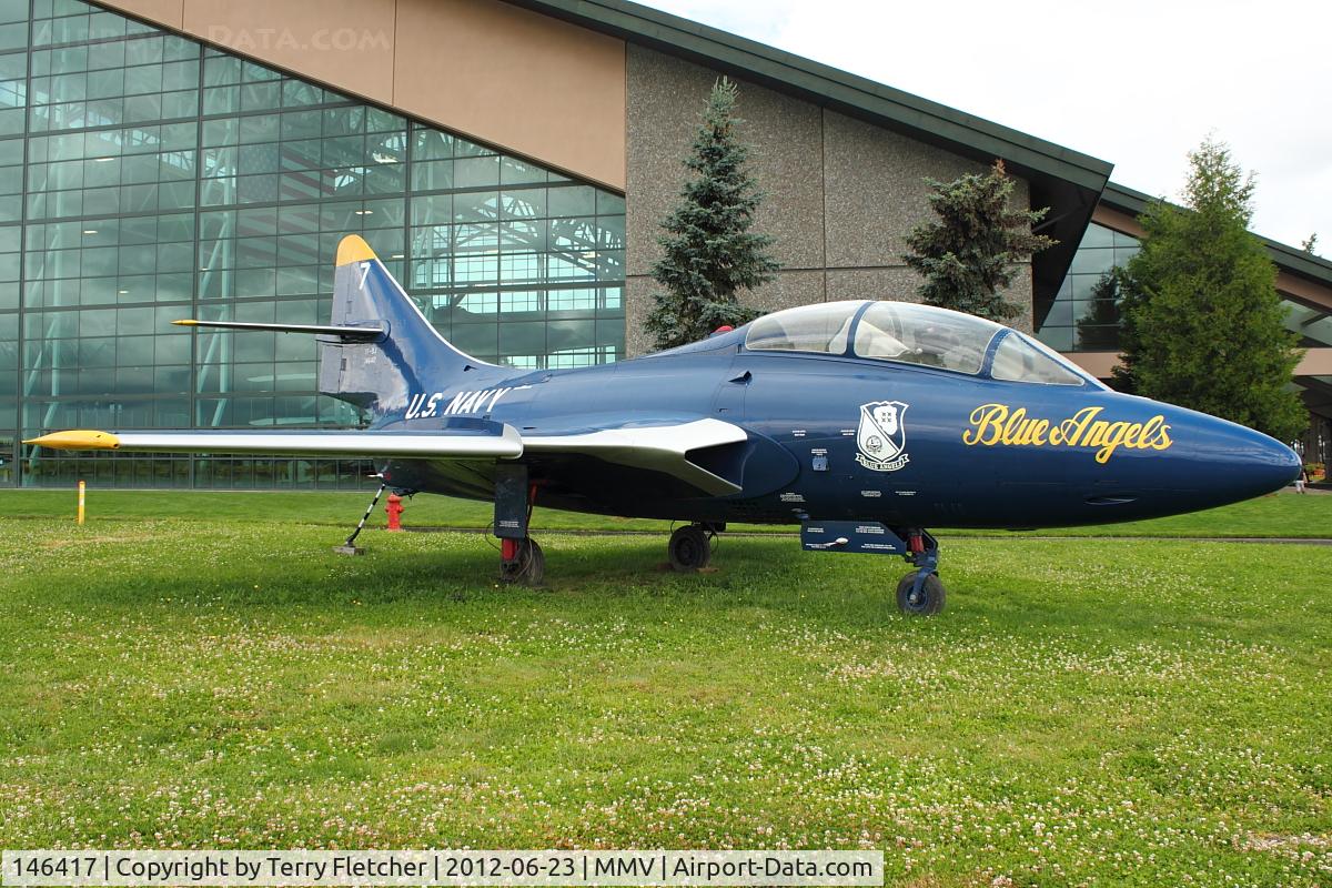 146417, Grumman TF-9J Cougar C/N 231, At Evergreen Air & Space Museum