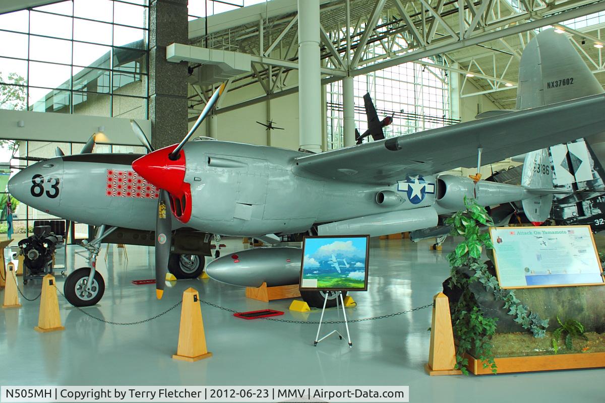N505MH, 1945 Lockheed P-38L C/N 197425-501, At Evergreen Air & Space Museum