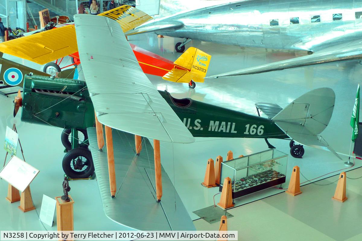 N3258, 1918 Airco DH-4M-1 C/N ET4, At Evergreen Air & Space Museum