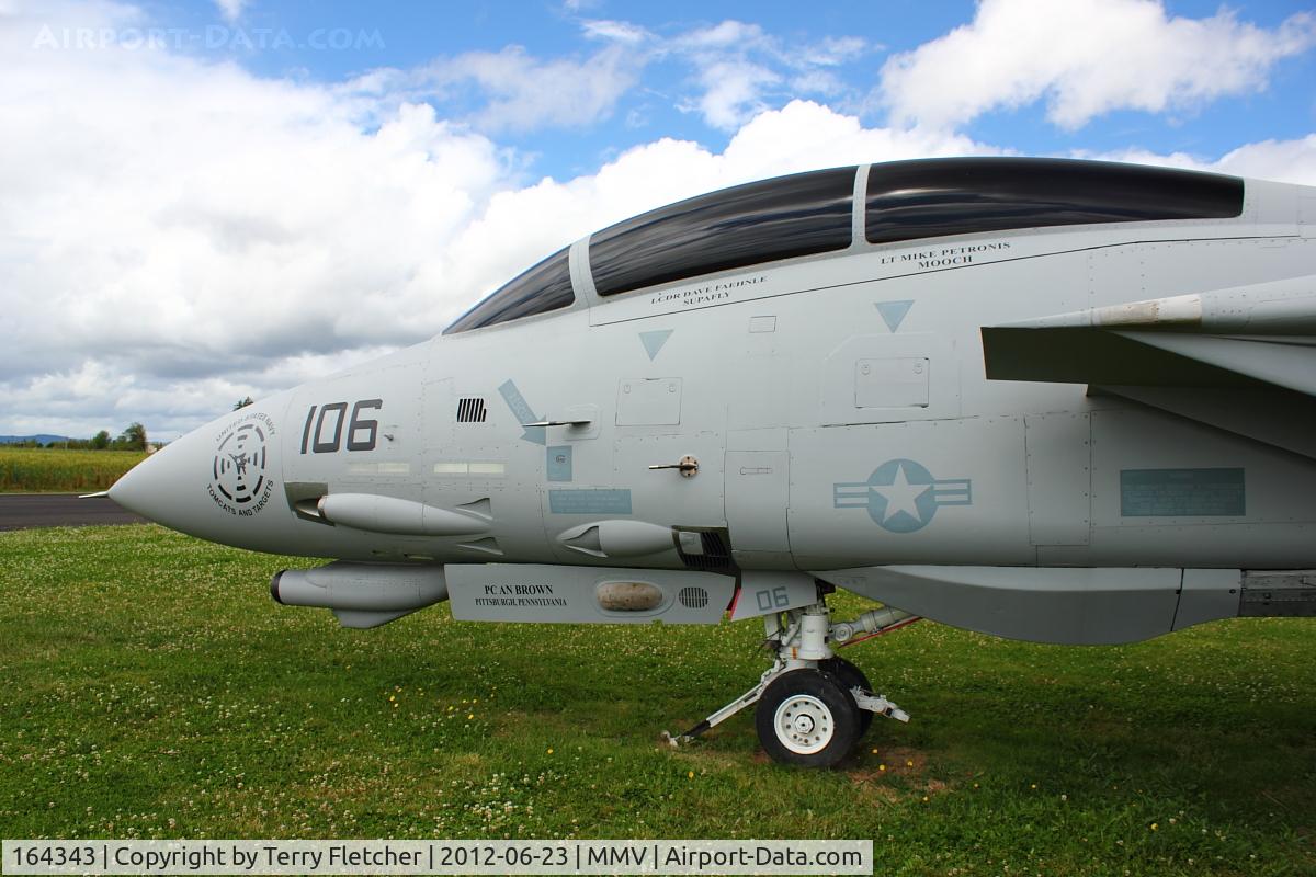 164343, Grumman F-14D Tomcat C/N 618/D-23, At Evergreen Air & Space Museum