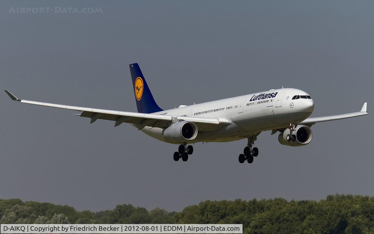 D-AIKQ, 2012 Airbus A330-343X C/N 1305, on final