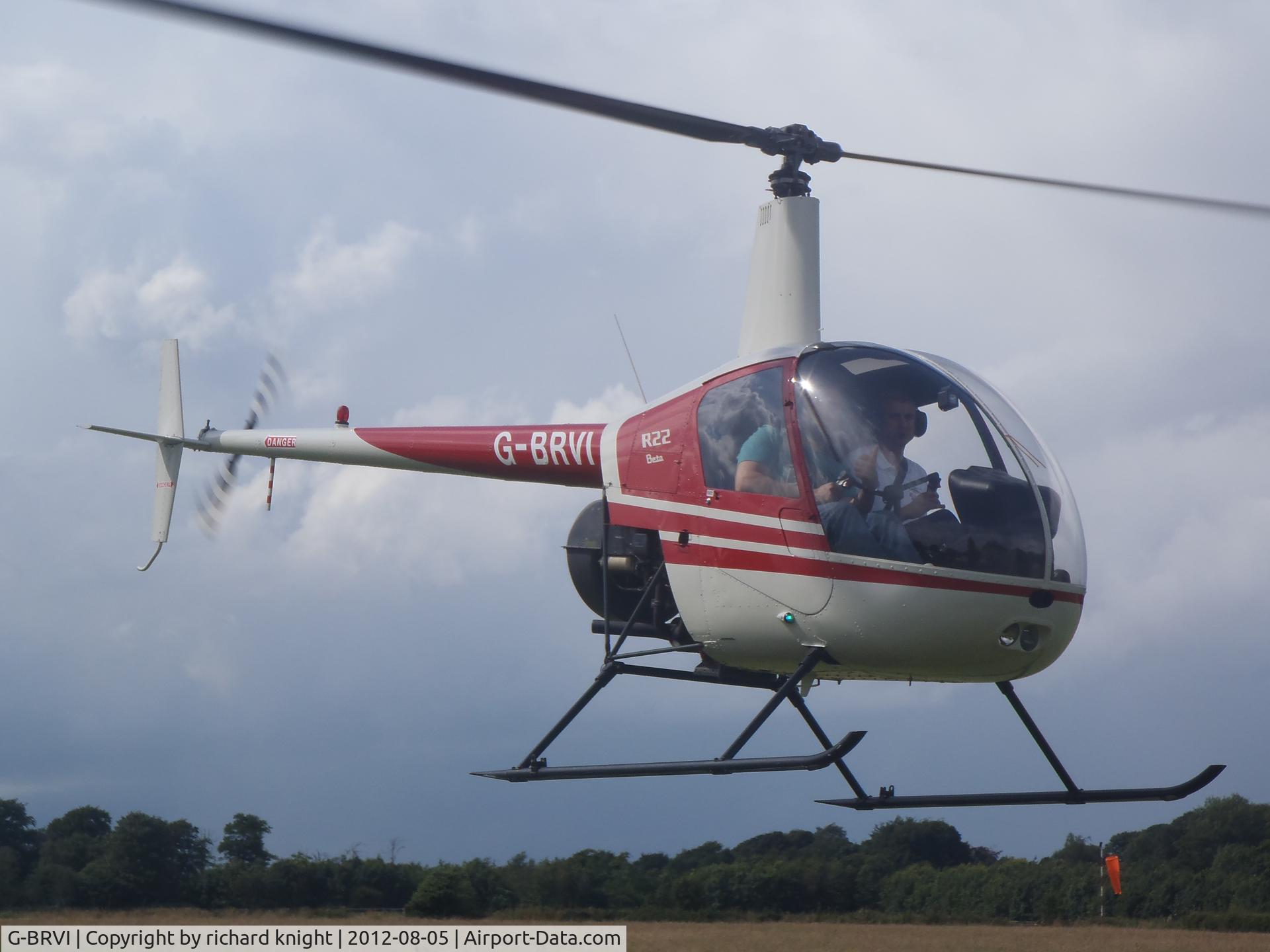 G-BRVI, 1989 Robinson R22 Beta C/N 1240, first flying lesson