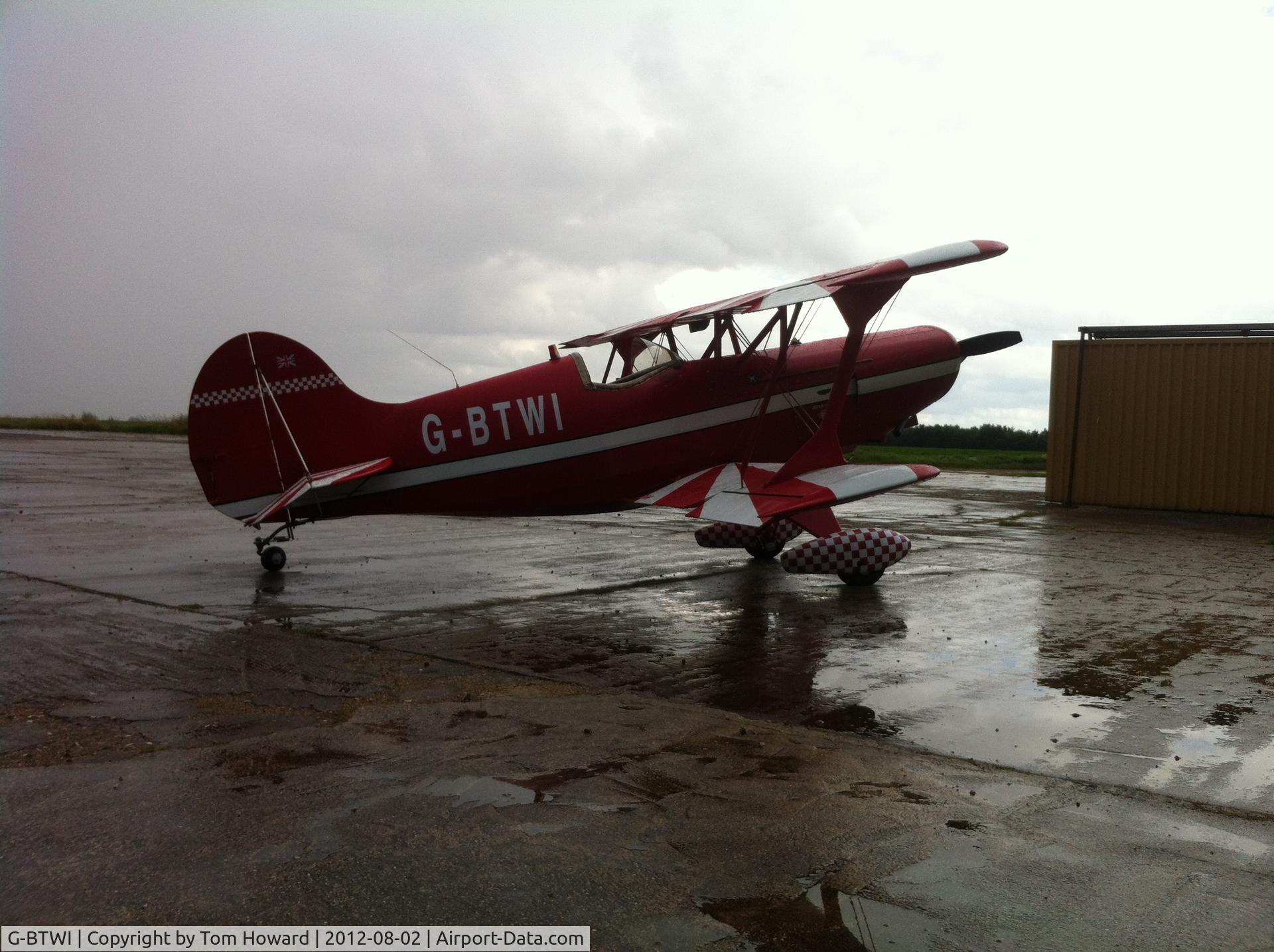 G-BTWI, 1976 EAA Acro Sport I C/N 230, @ Knettishall, Suffolk, UK.