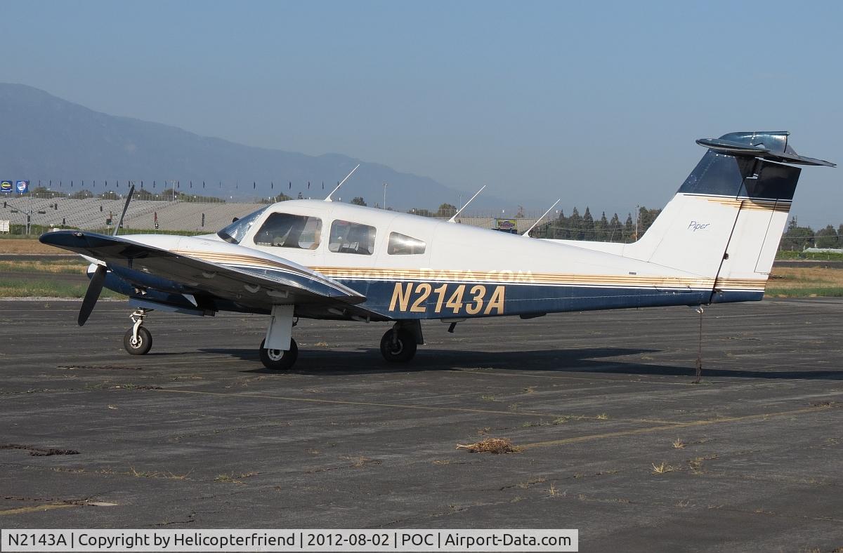 N2143A, 1978 Piper PA-44-180 Seminole C/N 44-7995085, Parked on the eastside