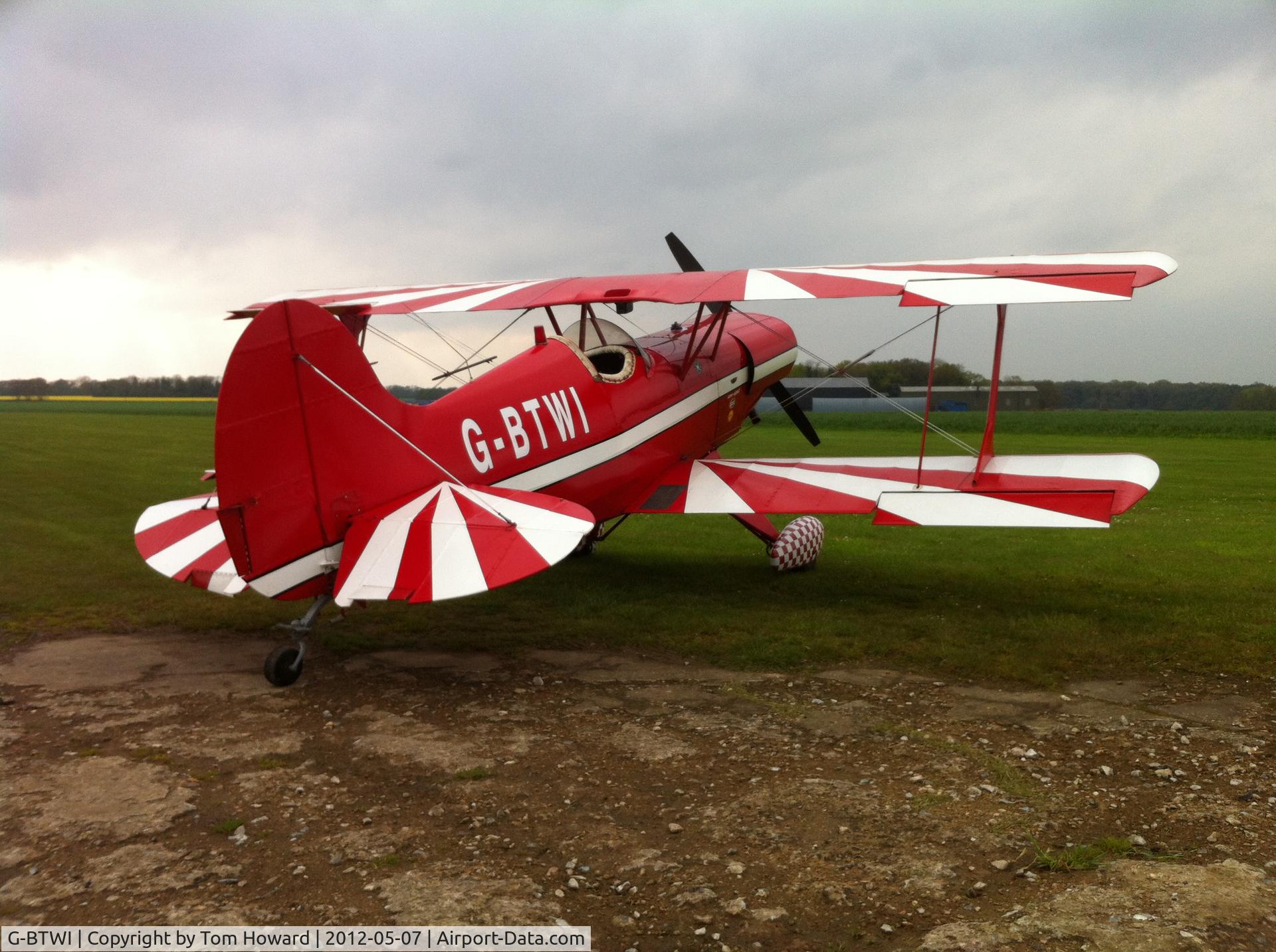 G-BTWI, 1976 EAA Acro Sport I C/N 230, @ Knettishall.