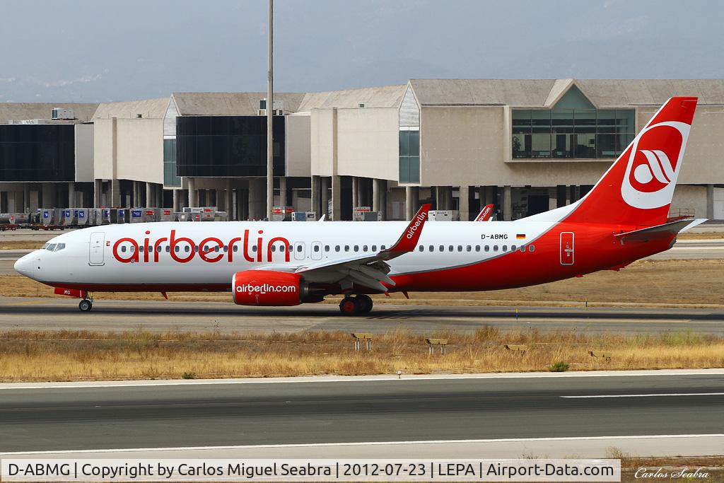 D-ABMG, 2011 Boeing 737-86J C/N 37768, Vacating 24L