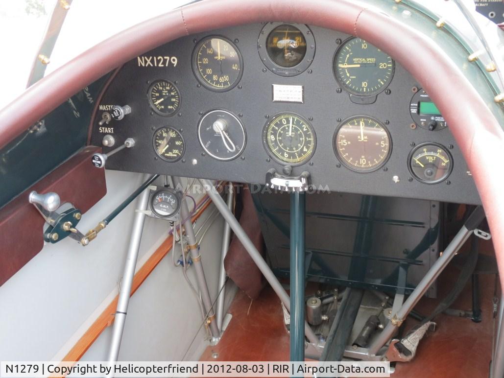 N1279, Hatz CB-1 C/N 279, Rear cockpit