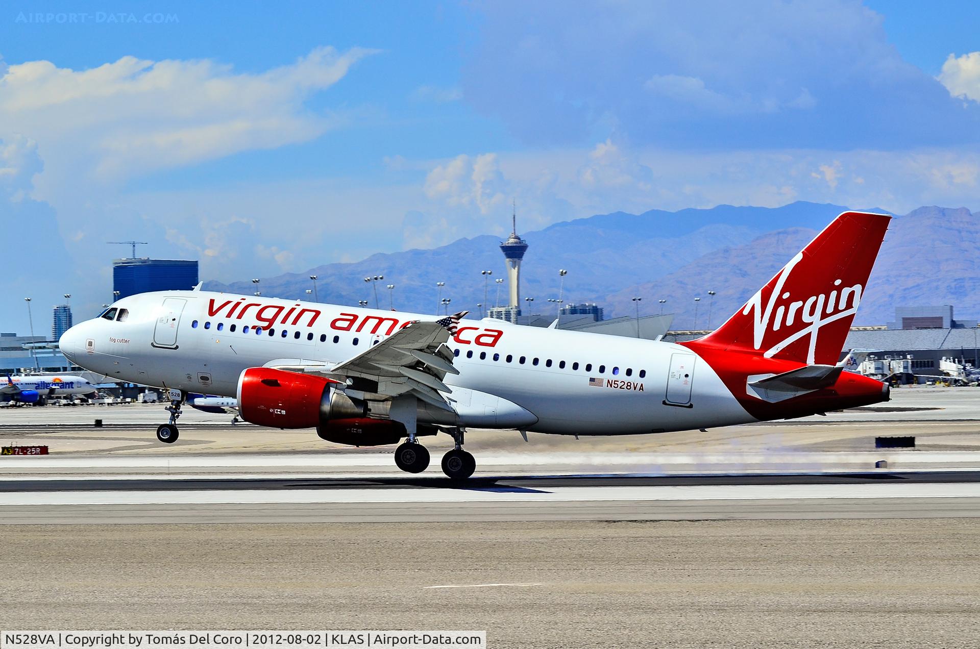 N528VA, 2008 Airbus A319-112 C/N 3445, Virgin America 2008 Airbus A319-112 N528VA (cn 3445) 