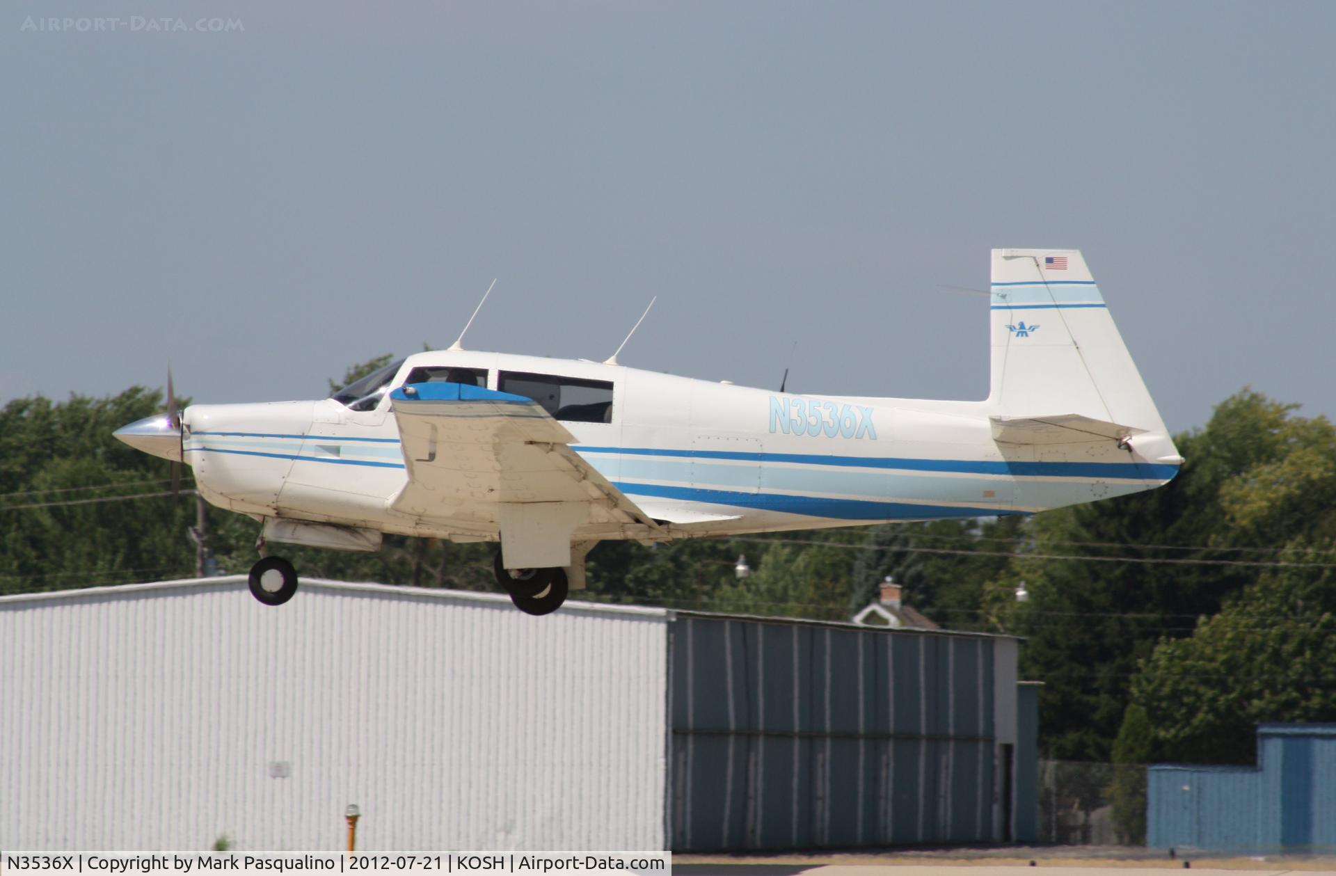 N3536X, 1966 Mooney M20F Executive C/N 670073, Mooney M20F