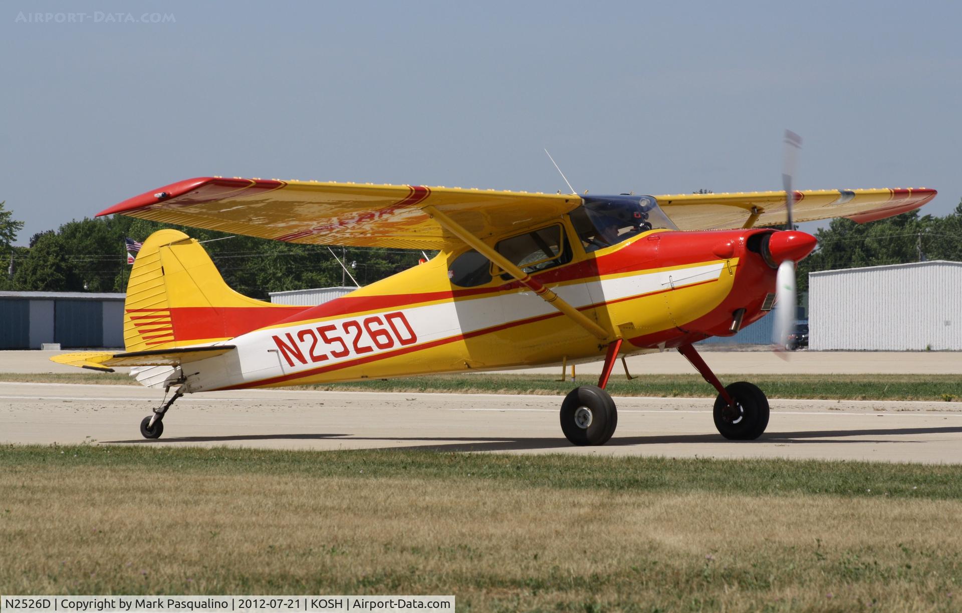 N2526D, 1956 Cessna 170B C/N 20678, Cessna 170B