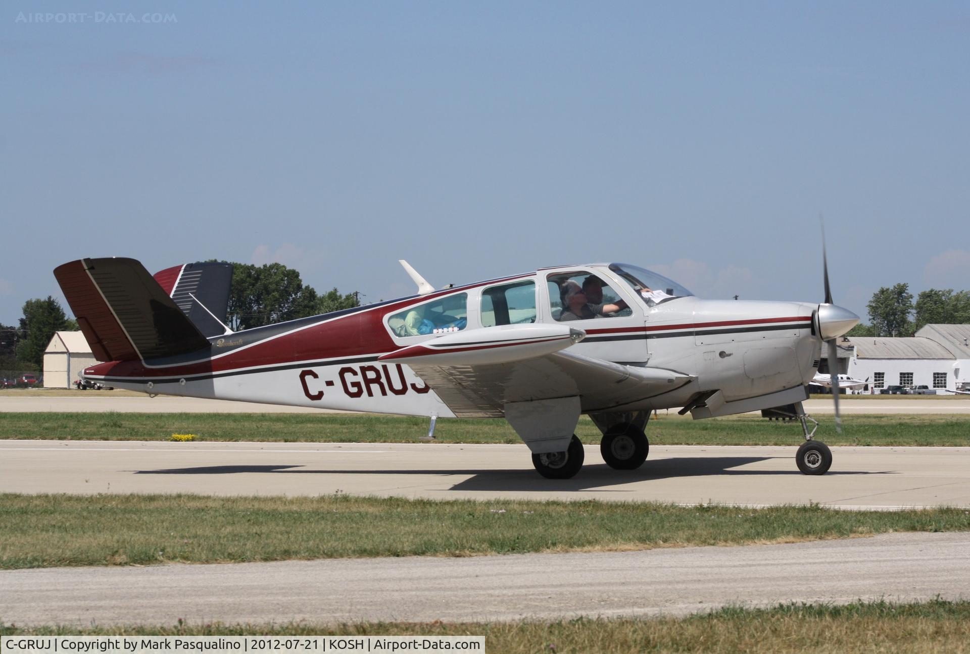C-GRUJ, 1956 Beech G35 Bonanza C/N D-4502, Beech G35