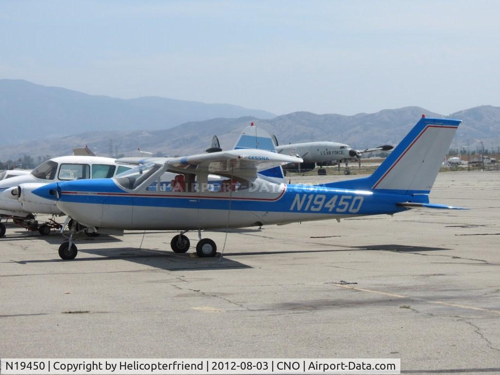 N19450, 1973 Cessna 150L C/N 15074426, Parked east of the resting Connie