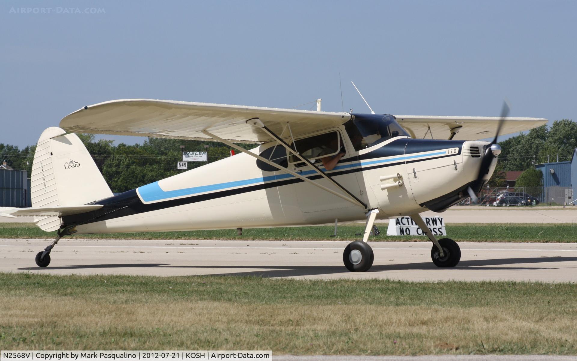 N2568V, 1948 Cessna 170 C/N 18073, Cessna 170